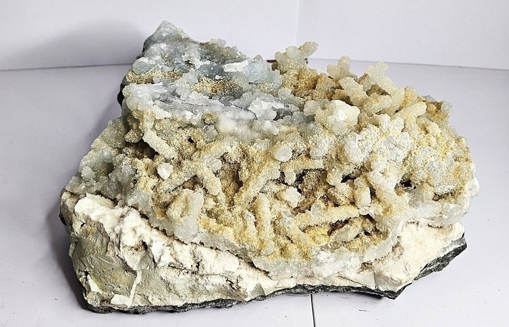 Excellent Prehnite Cluster Specimen - HUGE! - 3