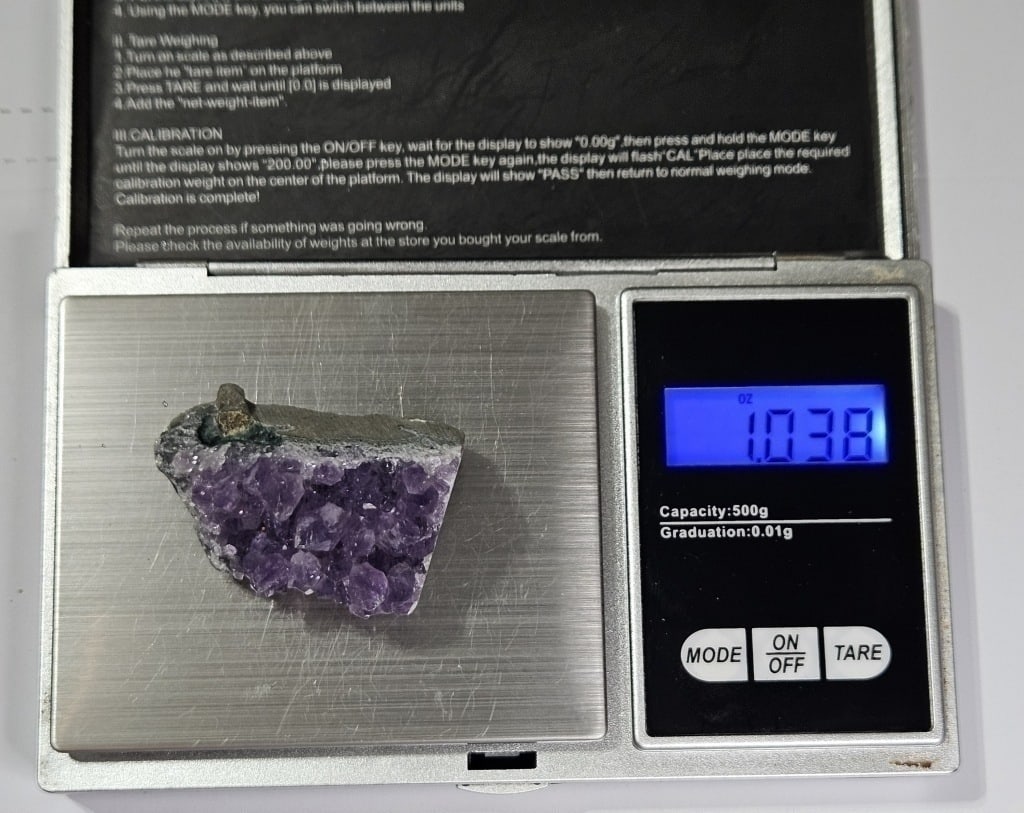 Natural Amethyst Geode Cluster - 5