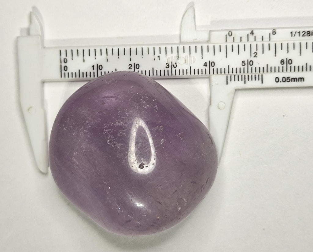 63.40 gram Large Amethyst Tumbled Stone - 3