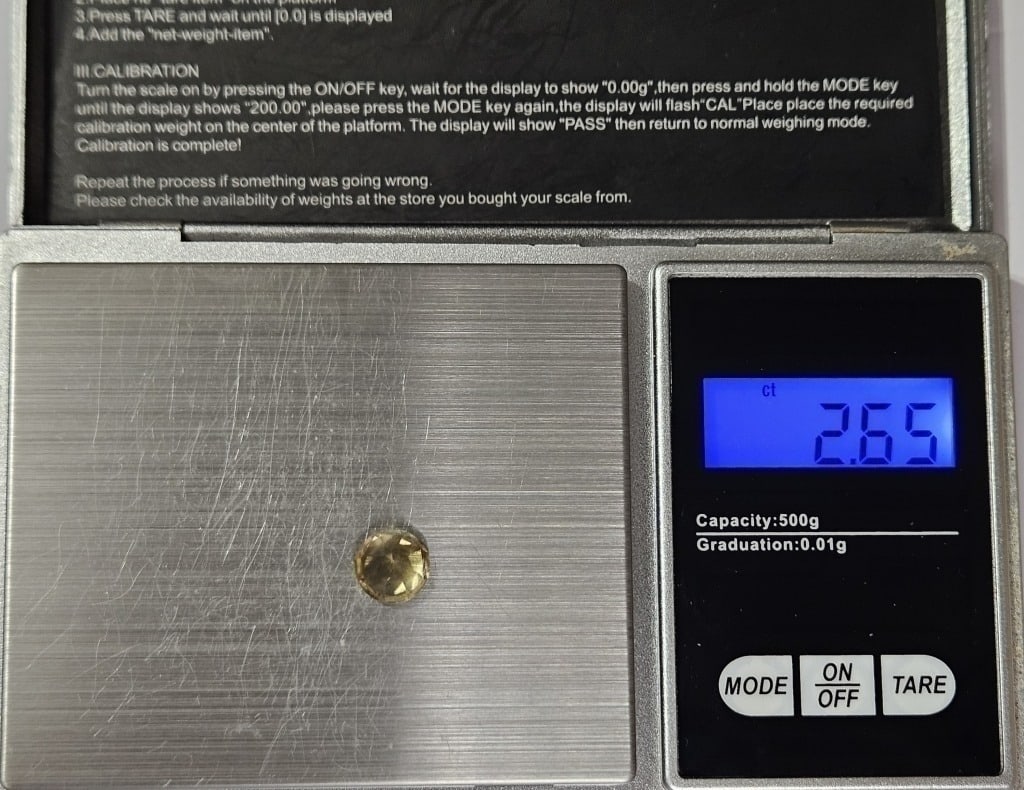 2.65 ct. Natural Citrine Gemstone - 3