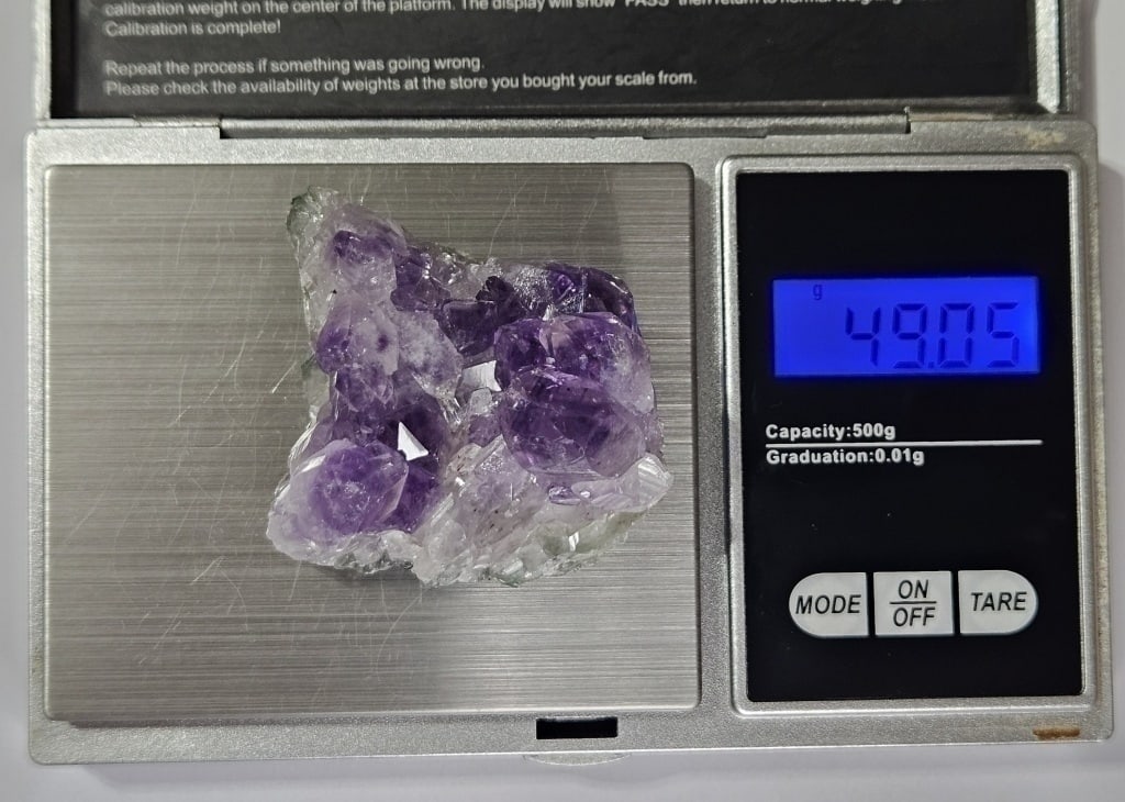 49.05 gram Natural Amethyst Geode Cluster - 4