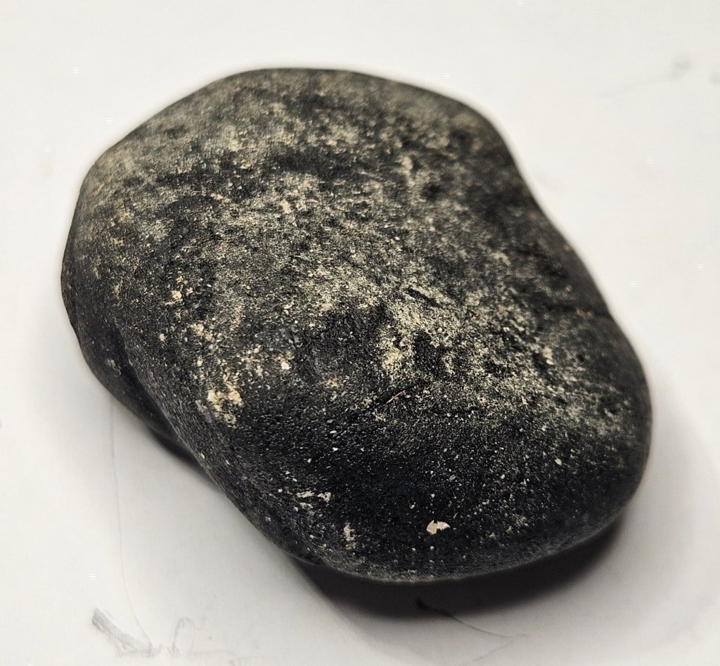 29.76 gram Natural Black Tourmaline Tumble: Item is the exact item in the image - Bidder is responsible for all value and grade determination