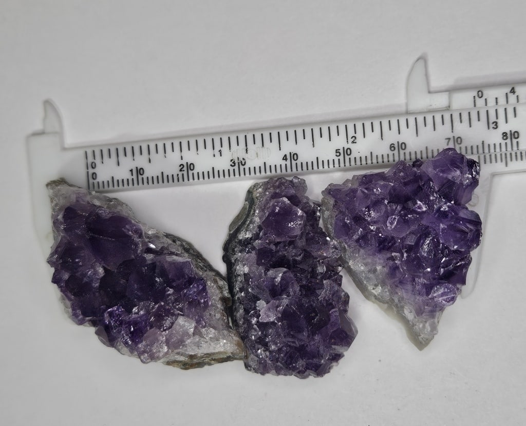 68.26 gram Uruguay Amethyst Cluster Geodes - 3