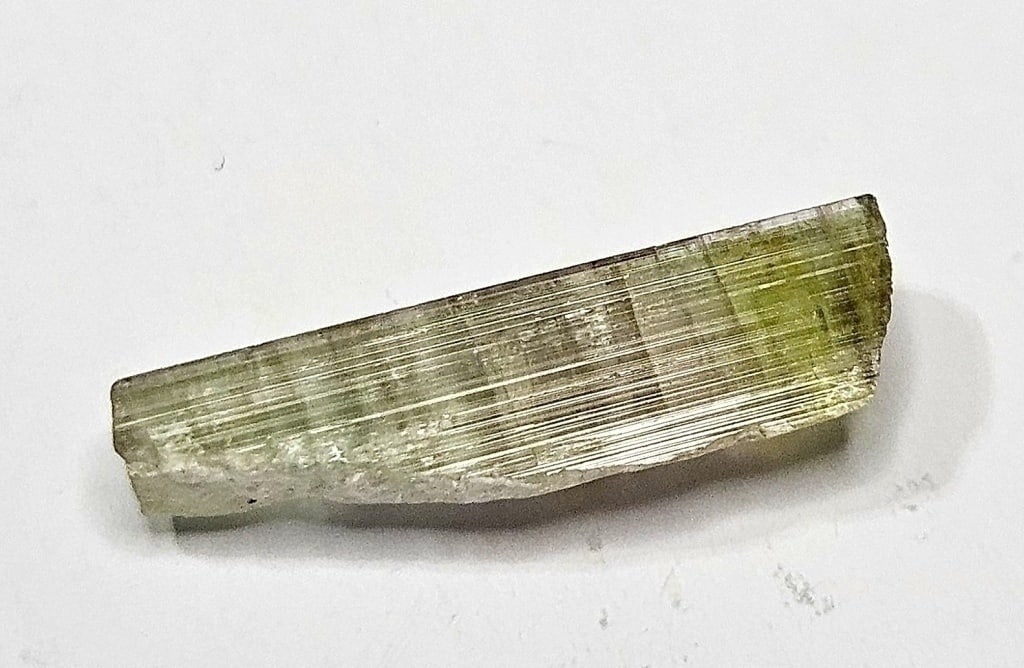 4.50 ct. Gem Grade Tourmaline Crystal: Item is the exact item in the image- Bidder is responsible for all value and grade determination -