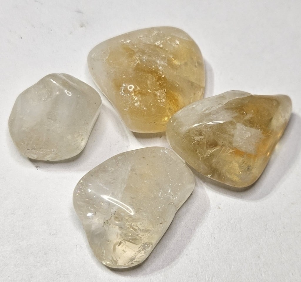 32.08 gram Natural Citrine Tumble Lot: Item is the item in the image - Bidder is responsible for all value and grade determination - Please review all terms and conditions prior to placing any bids- All bids are an agreementtoallterms-