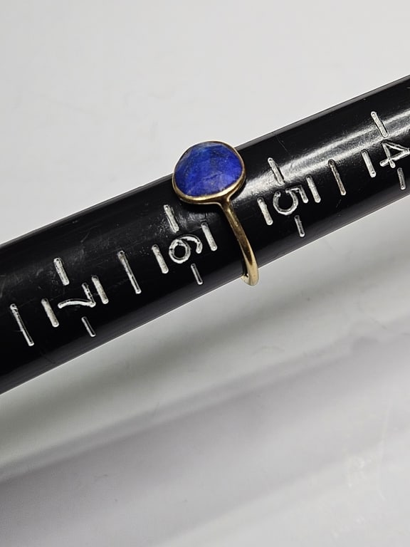 G/P Sterling Silver Lapis Lazulli Ring - 3
