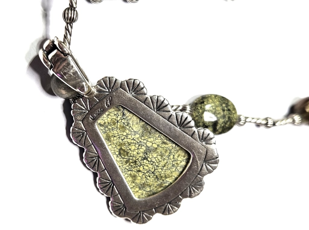 WOW~ C. Pollack Designer Jasper Necklace - 3