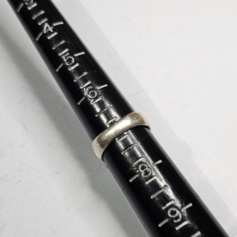 Very Fine Sterling Silver Larimar Ring - 3