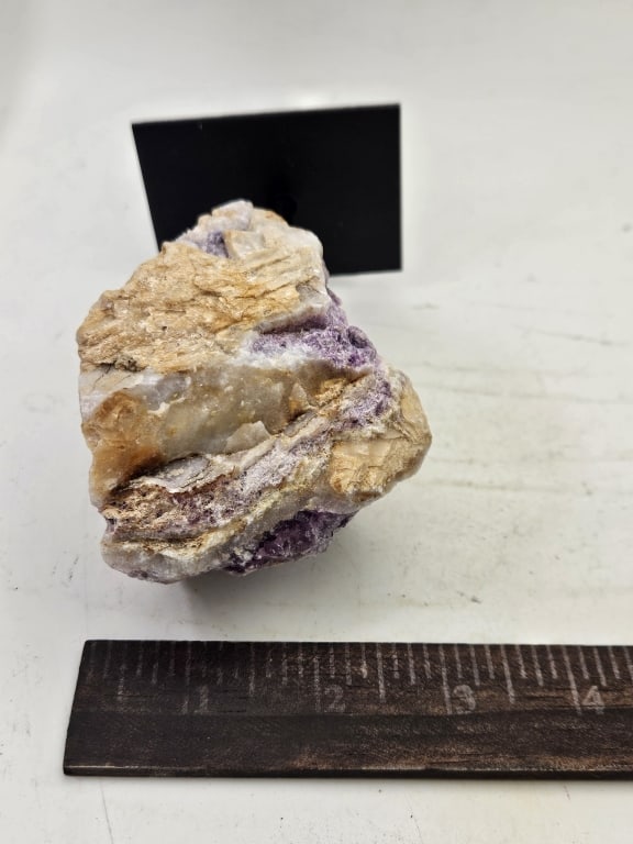 Natural Flourite Specimen on Stand - 4