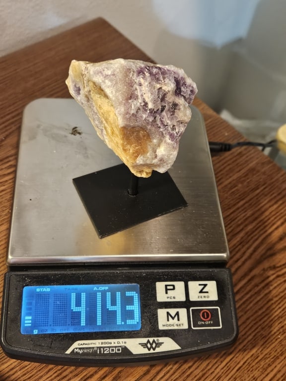 Natural Flourite Specimen on Stand - 5