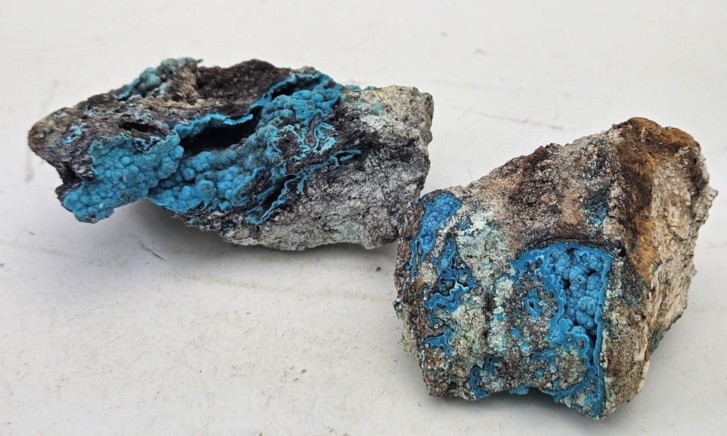 146.3 gram Natural Chrysocolla Specimens: Item is the exact item in the image- Bidder is responsible for all value and grade dtermination - Please review all terms and conditions prior to placing any bids-