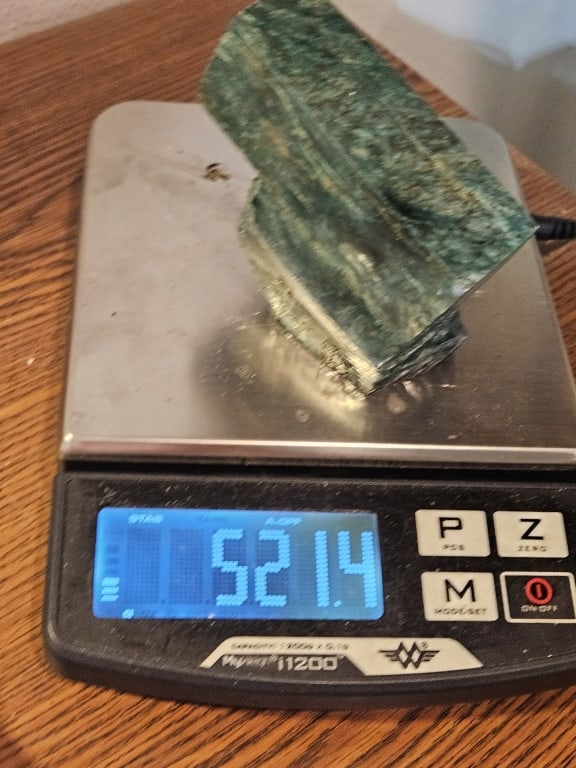 521.4 gram Nice Jadeite Specimen Display - 5