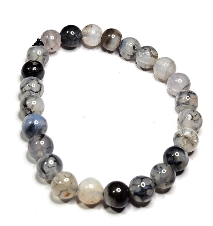 8 mm Dragonvein Stretchy Bracelet (1 of 2)