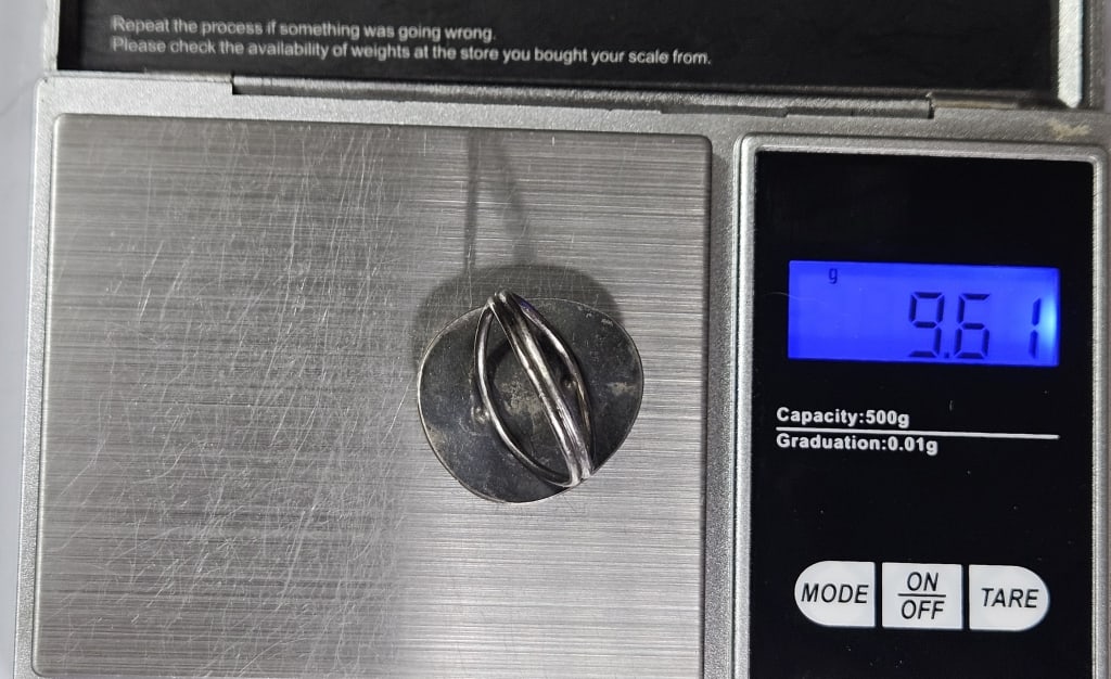 Sterling Silver Turquoise Ring - 4