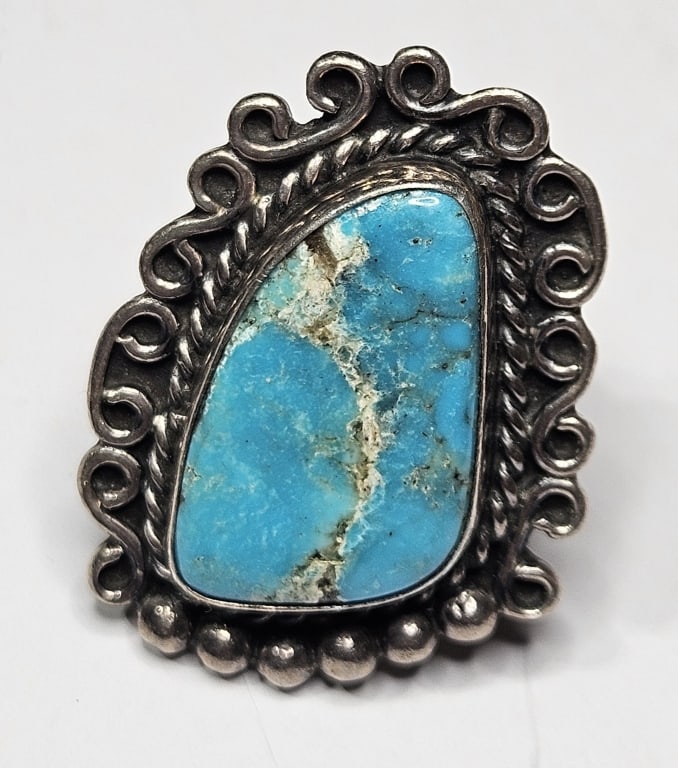 Sterling Silver Turquoise RIng (1 of 5)
