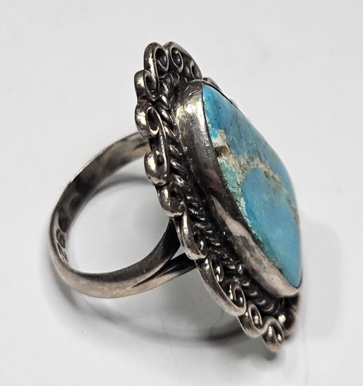 Sterling Silver Turquoise RIng - 2