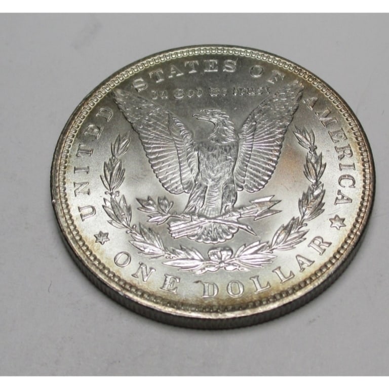1896 P BU Grade Morgan Silver Dollar - 2
