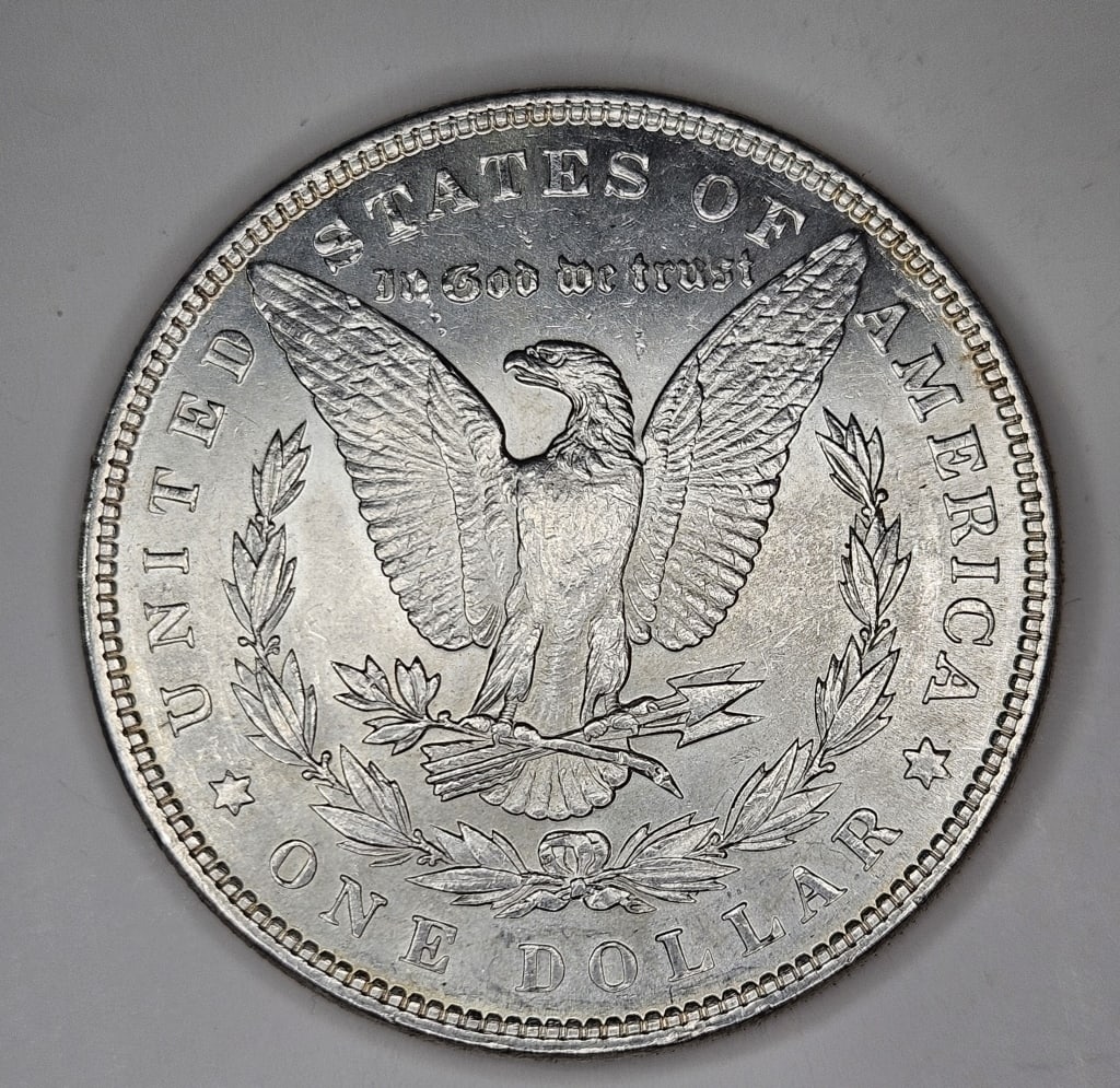 1898 P BU Grade Morgan Silver Dollar - 2