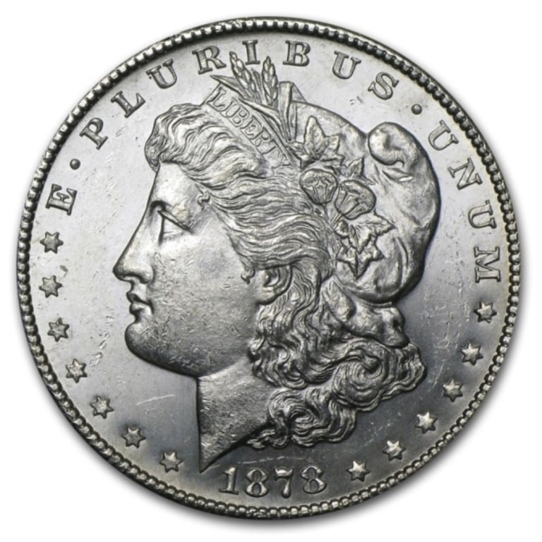 1878 S CH BU Morgan Silver Dollar: Item is the exact item in the imgae. Bidder is responsible for all valuation and grade. All terms apply, all sales final.