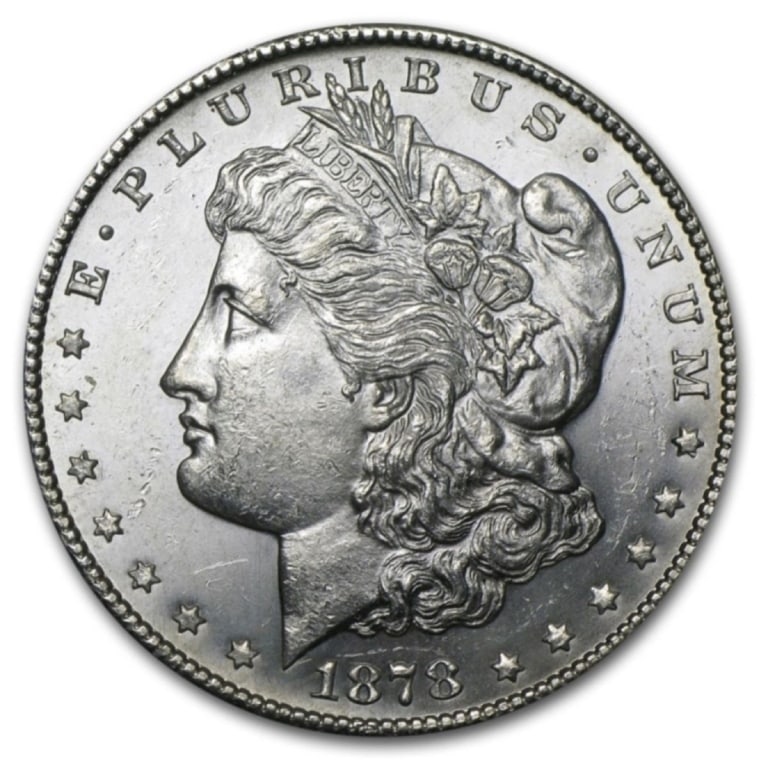1878 S CH BU Morgan Silver Dollar: Item is the exact item in the imgae. Bidder is responsible for all valuation and grade. All terms apply, all sales final.