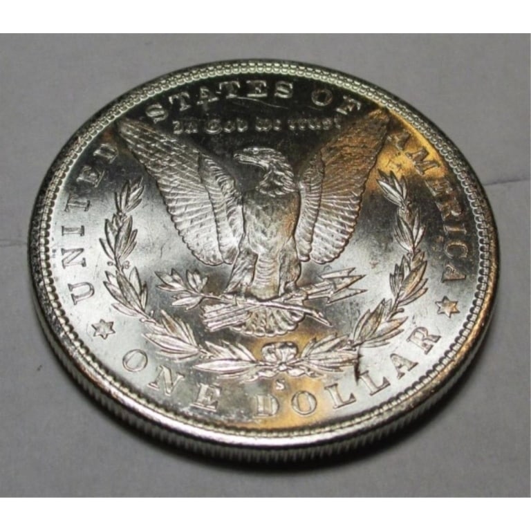 1881 s BU Morgan Silver Dollar - 2