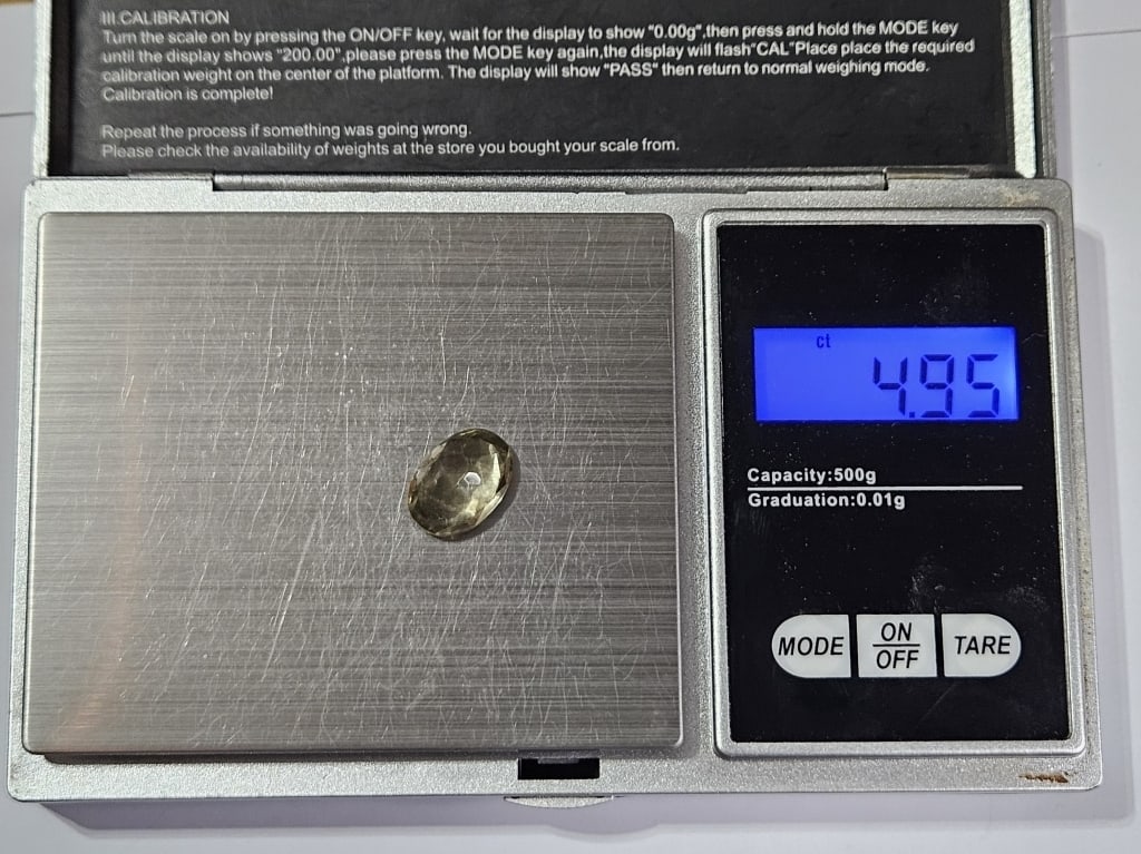 4.95 ct. Natural Citrine Gemstone - 4