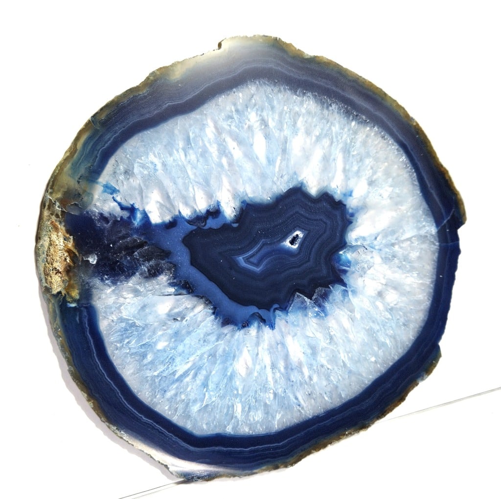 Fine Blue Agate Slab - 2