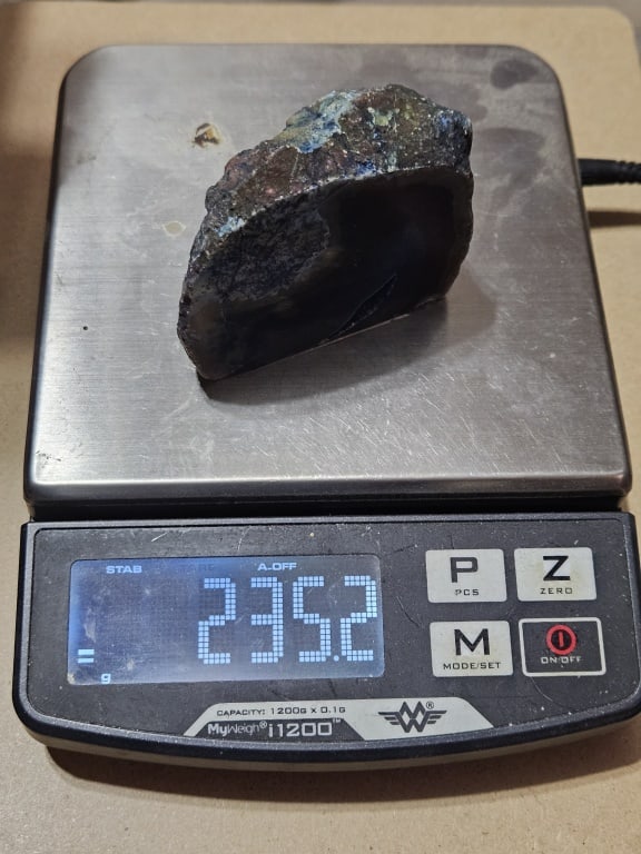 Fine Agate Stand Up Specimen with Druzy Geode - 3