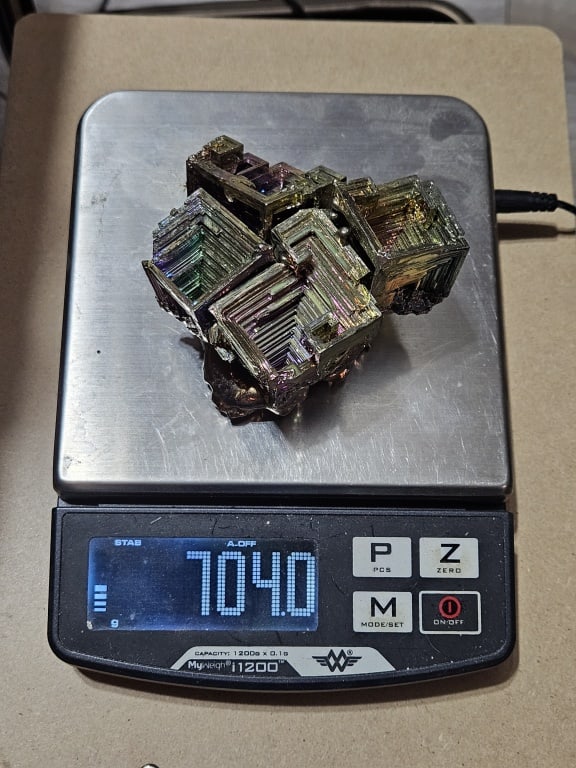 Rainbow Bismuth Specimen - $475 Retail - 8