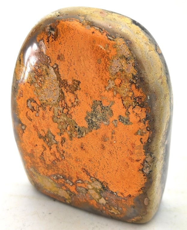 224.9 gram Naturla Bumble Bee Jasper Specimen: Item is the exact item in the image - Please review all terms and conditions prior to placing any bids - Bidder is responsible for all value grade dtermination - All sales final and any bid is an agre