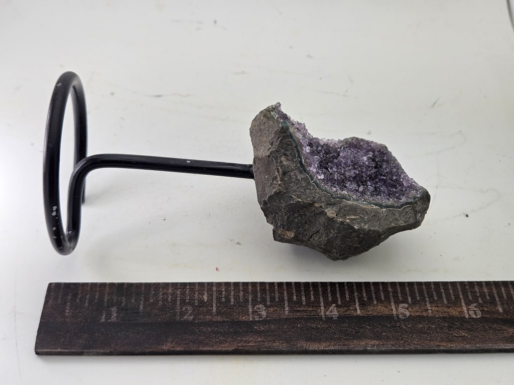 Uruguay Amethyst Cluster on Stand - 3