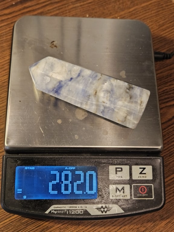 4.5 inch Afghanite Polish Point Tower - 5