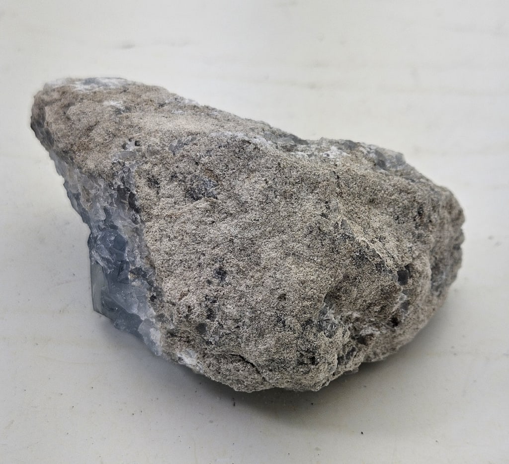 224.3 gram Natural Celestite Geode Cluster - 2