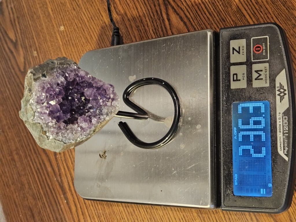 Uruguay Amethyst Cluster on Stand - 5