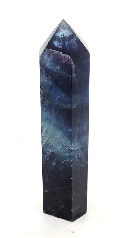 Natural Flourite Polished Tower Point - 2