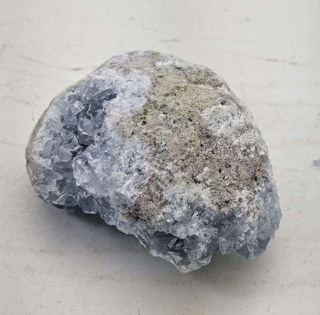 391.3 gram Natural Celestie Geode Cluster - 2