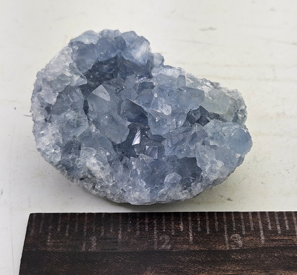 391.3 gram Natural Celestie Geode Cluster - 3