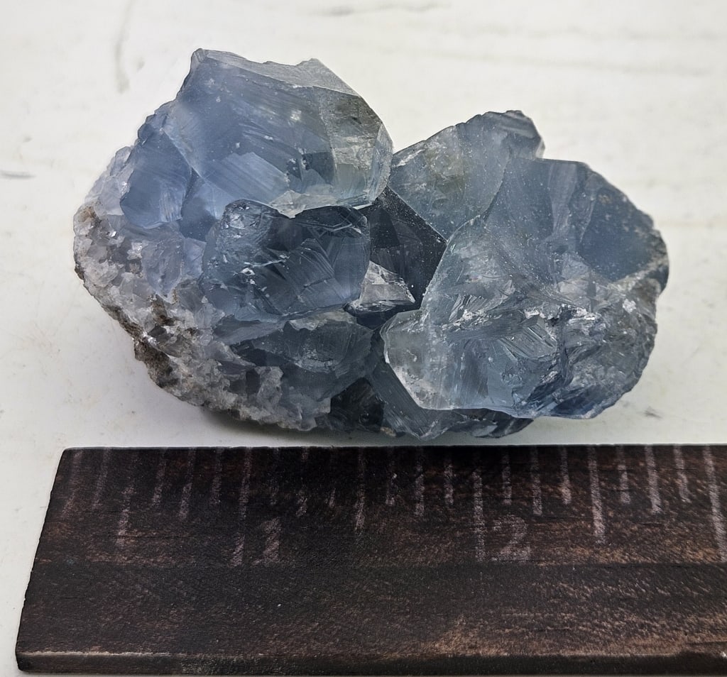 229.1 gram Natural Celestite Geode Cluster - 3