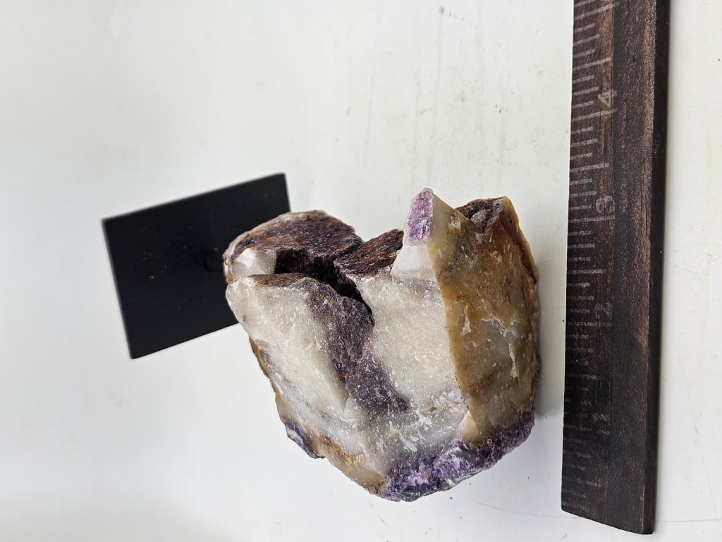 Fine Rainbow Flourite Specimen on Stand - 4