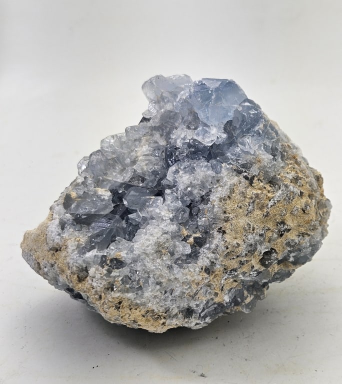 Fine Celestite Crystal Cluster - 2