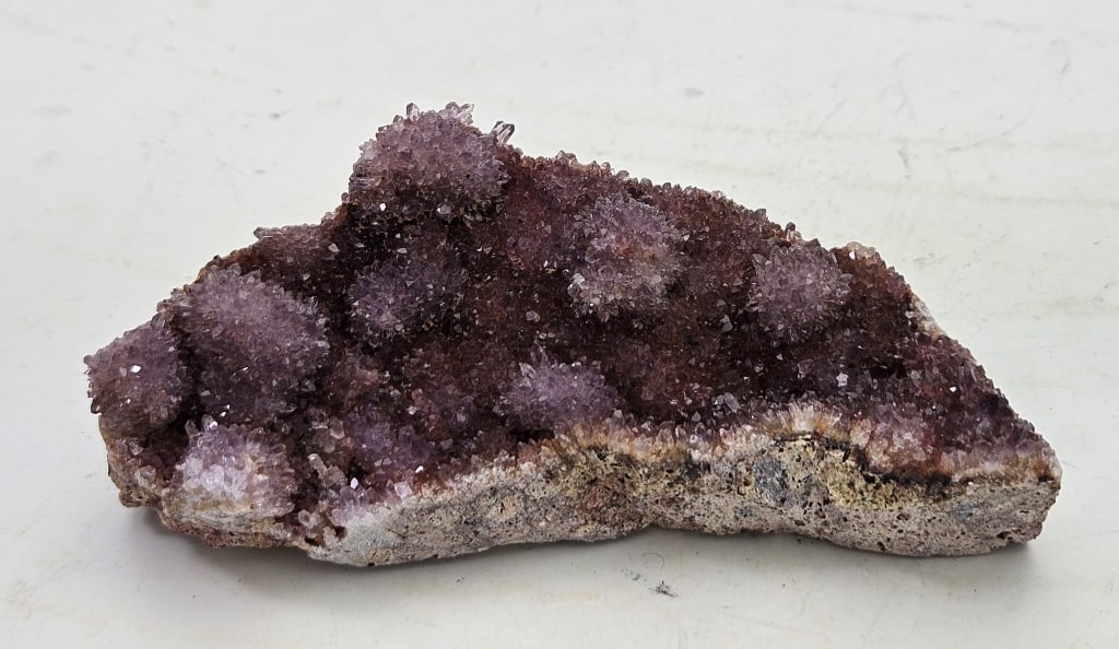 126.48 gram High Grade Alacam Amethyst Cluster: Item is the exact item in the image- Bidder is responsible for all value and grade determination- Please review all terms and conditions prior to placing any bids- Ala?am Amethyst is a rare,
