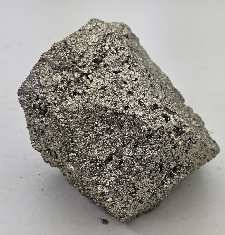 108.34 gram Natural Pyrite Cluster: Item is the exact item in the image- Bidder is responsible for all value and grade determination- Please review all terms and conditions prior to placing any bids-