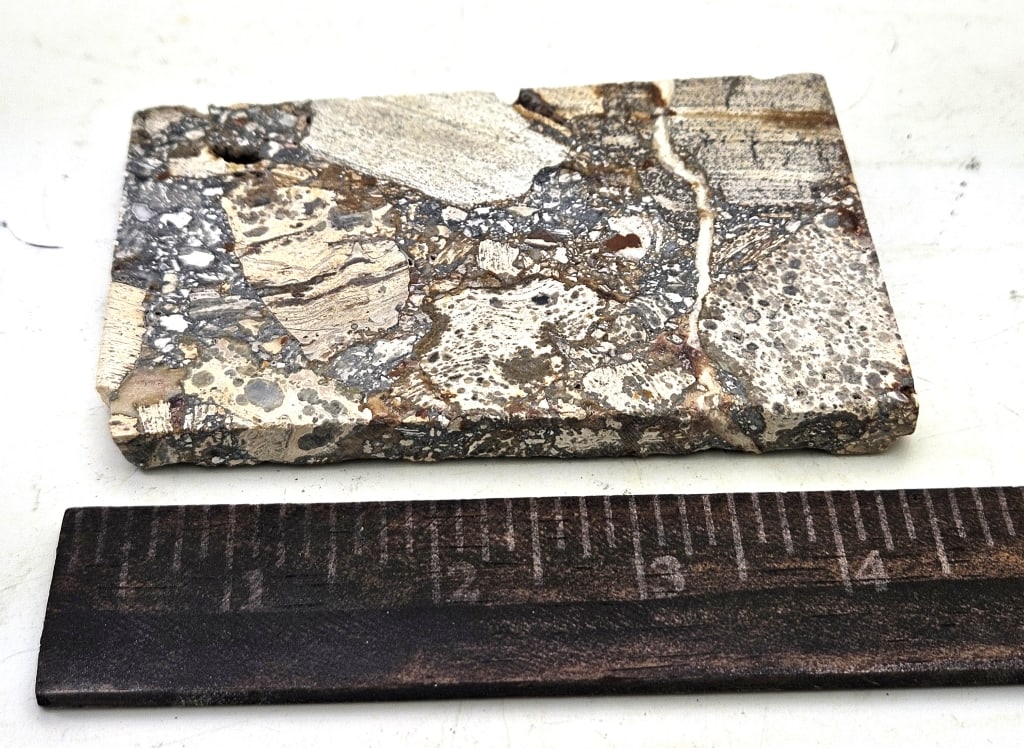 Natural Opalized Breccia Slab - 3