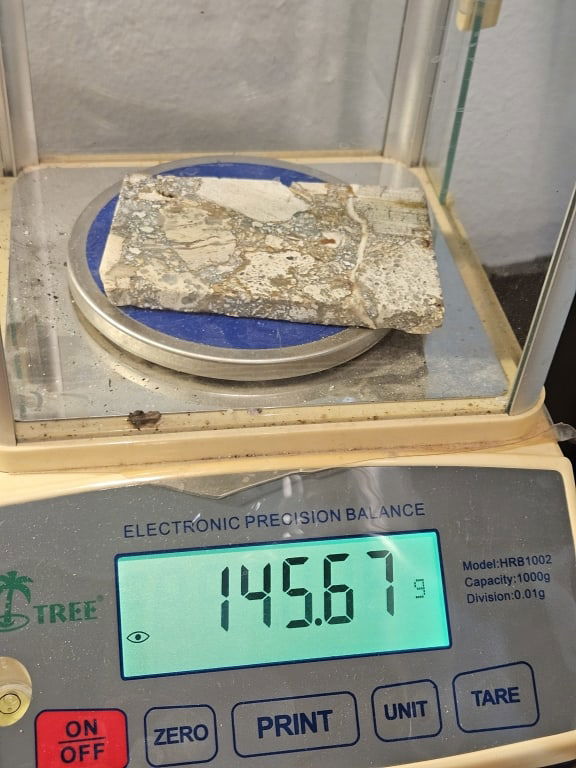 Natural Opalized Breccia Slab - 5