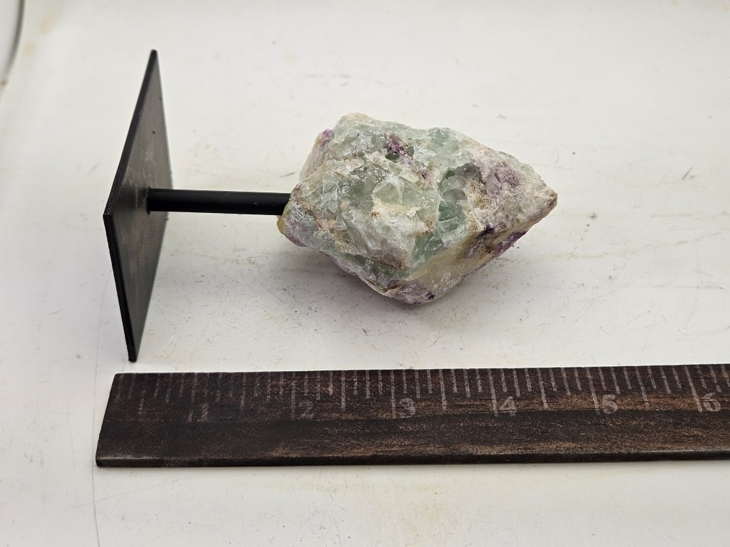 Rainbow Flourite Specimen on Stand - 3