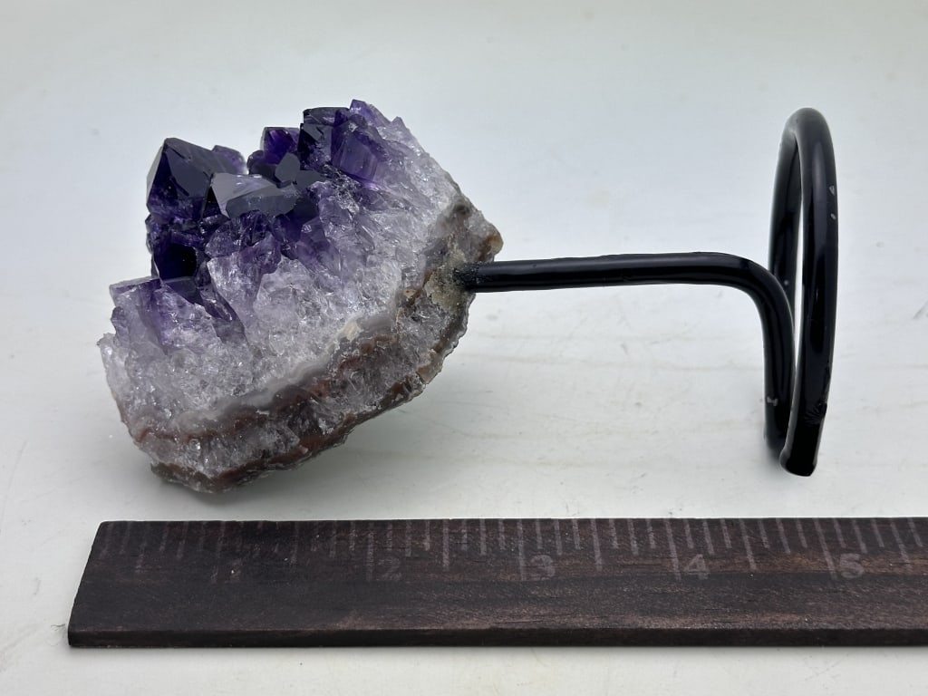 Superior Amethyst Cluster on Stand - 3