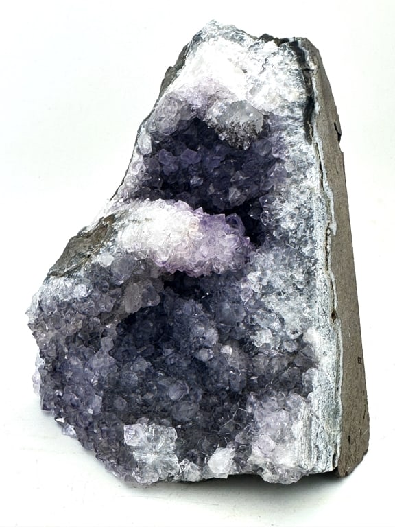 Amethyst Crystal Medium Tower: Item is the exact item in the image - Bidder is responsible for all value and grade determination- Please review all terms and conditions prior to placing any bids- All sales final-