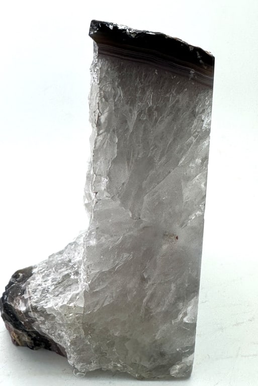 Fine Agate Crystal Stand Up End - 3