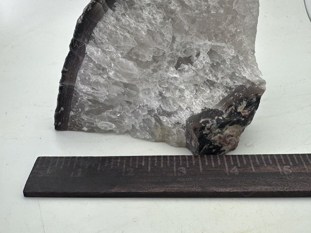 Fine Agate Crystal Stand Up End - 5