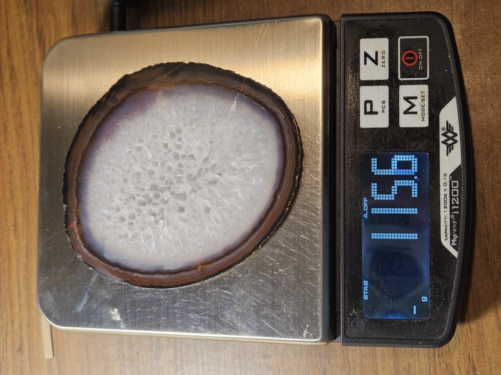 Natural Banded Agate Slab - 4